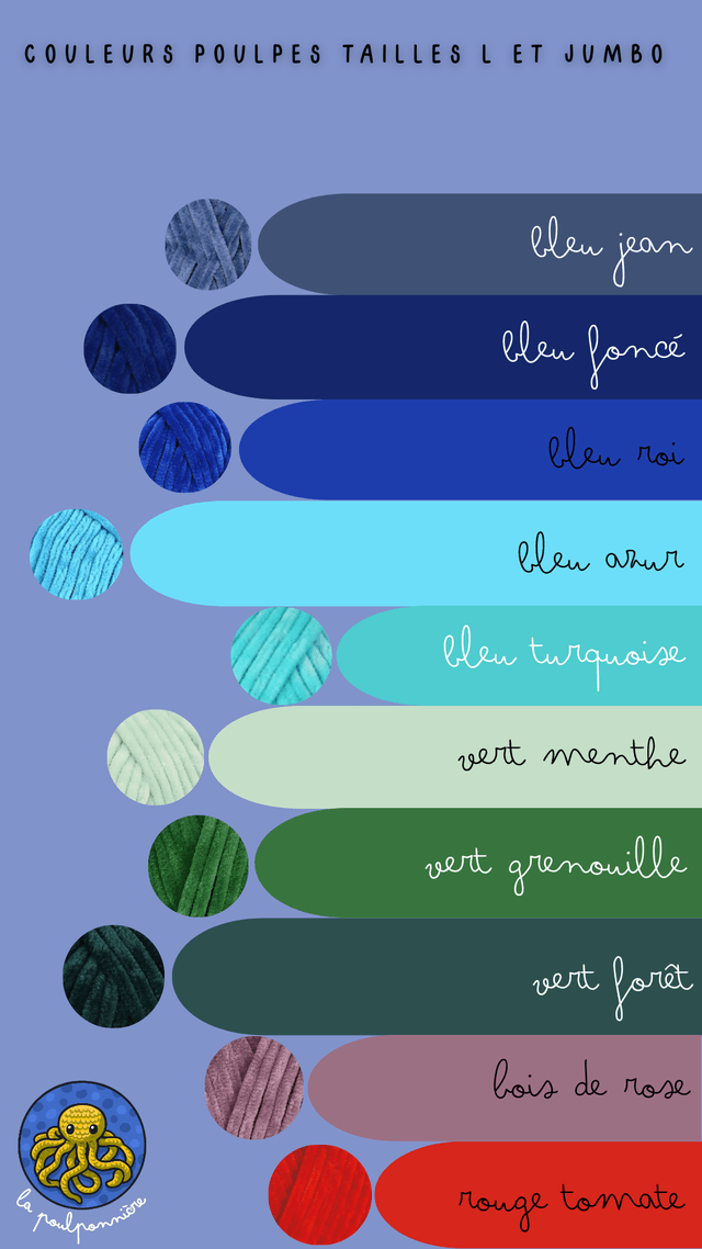 Poulpe taille JUMBO